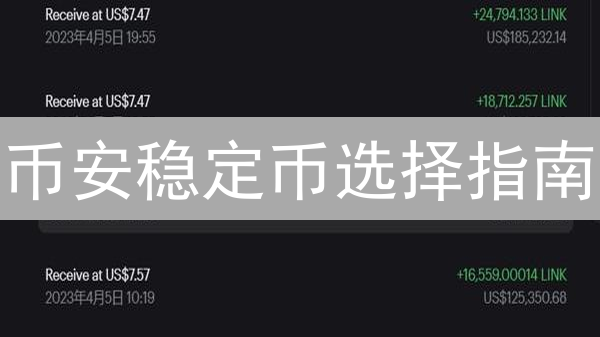 币安稳定币选择指南：降低风险，优化交易策略！(2024最新)