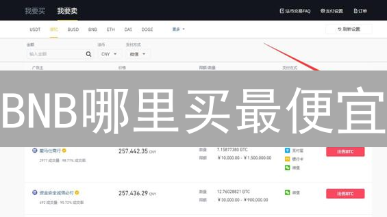 BNB哪里买最便宜？2024币安币购买平台对比与省钱攻略！