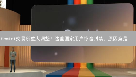 Gemini交易所重大调整！这些国家用户惨遭封禁，原因竟是...