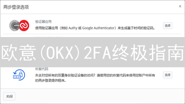 欧意(OKX)2FA终极指南：解锁账户安全，远离盗币风险！