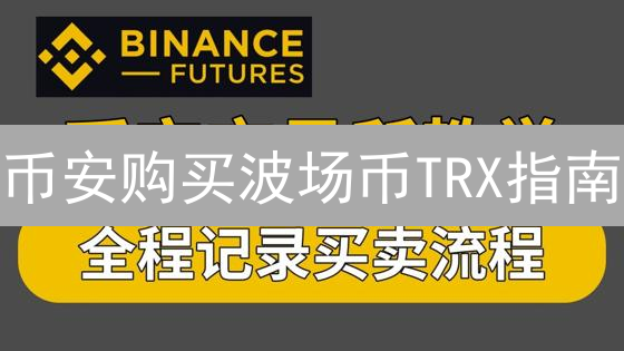 币安购买波场币TRX指南：注册、充值与交易全攻略